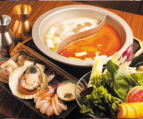 天然寒鰤のしゃぶしゃぶ